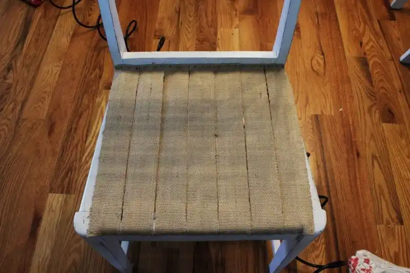 Complete the parallel webbing