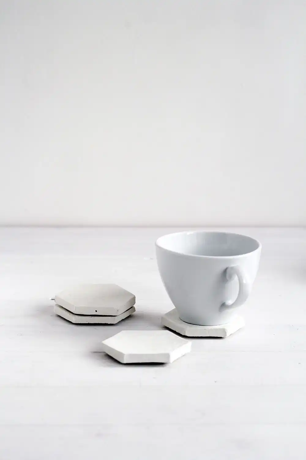 Concrete Hexagon Coasters