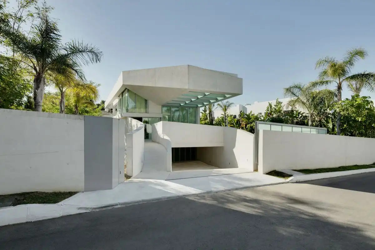 concrete driveway