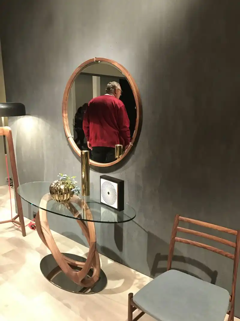Console Table From Porada with Glass Top