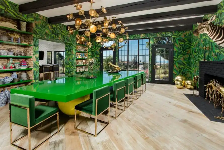 Contemporary Dining Room Orange County