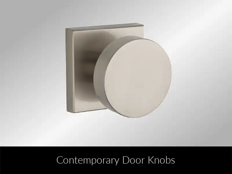 Contemporary Door Knobs