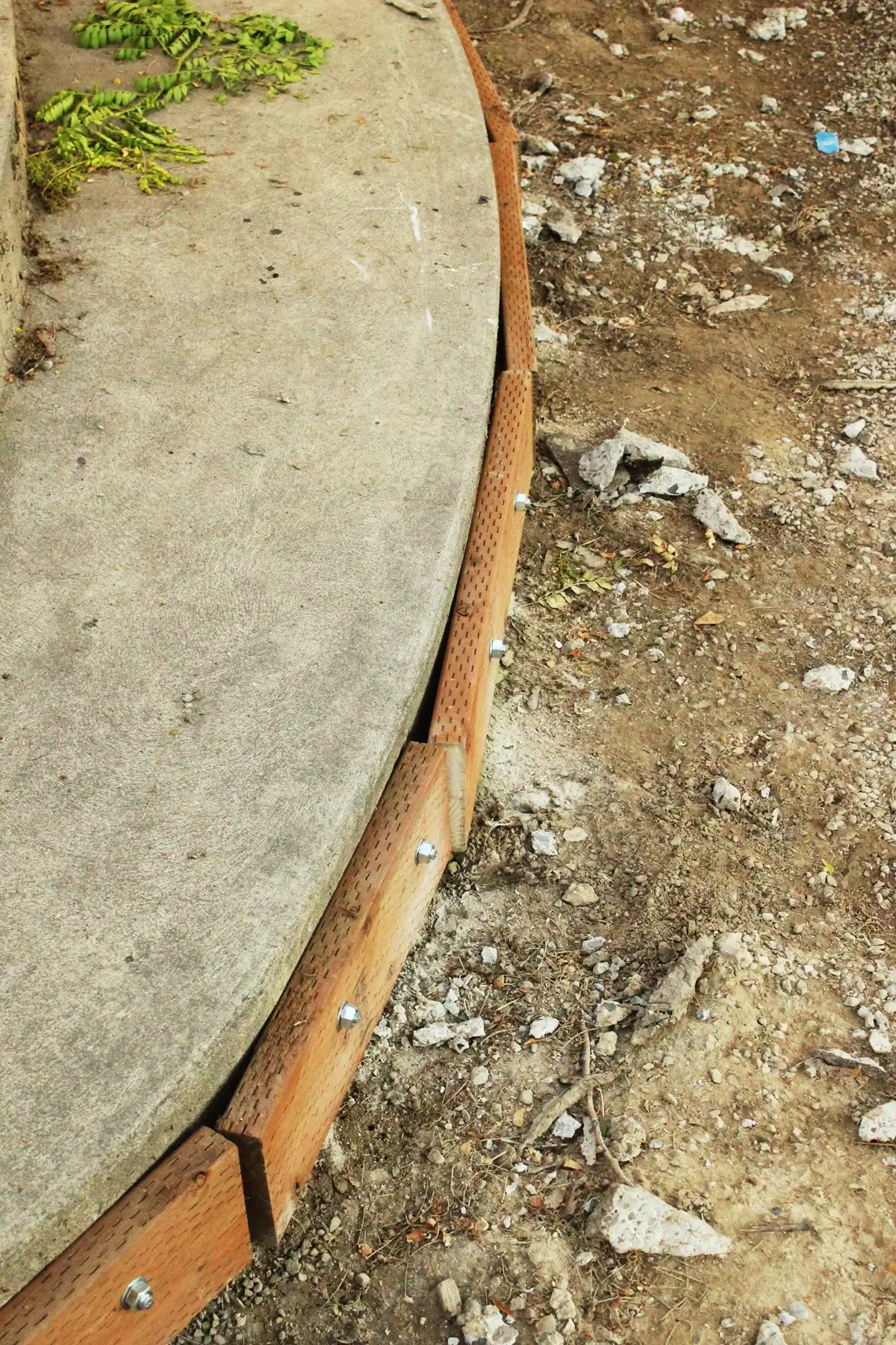 How to Mount a Deck Frame to Concrete Foundation 20