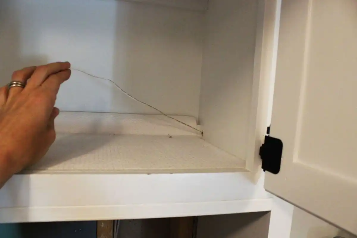 Continue pulling the wires
