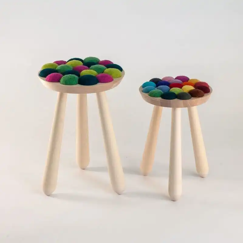 Cool colorful felt seating