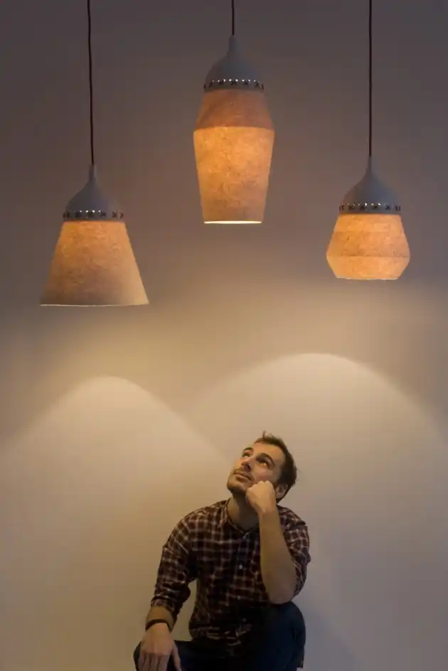 Cool felt lamps