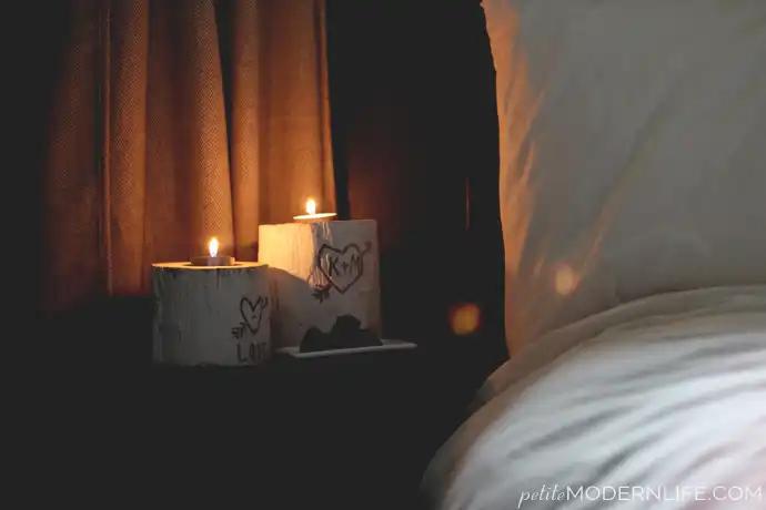 Cool nightstand candles