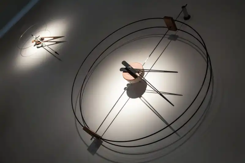 Cool wall clock with a unique design from nomon