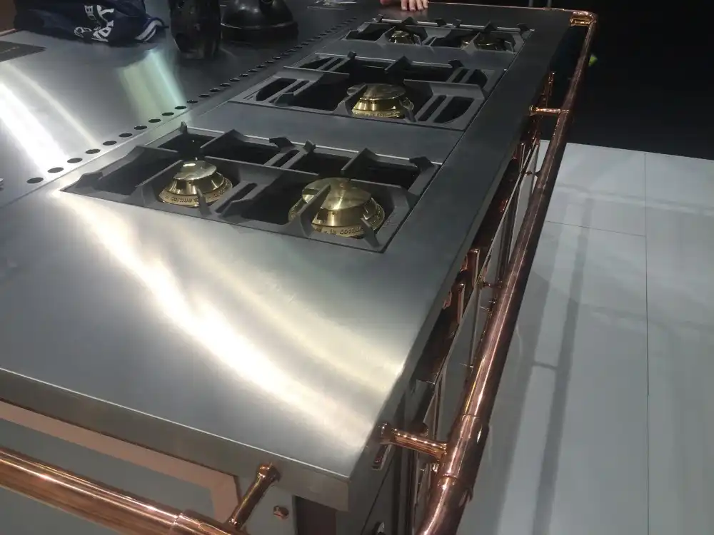 Copper burner stove