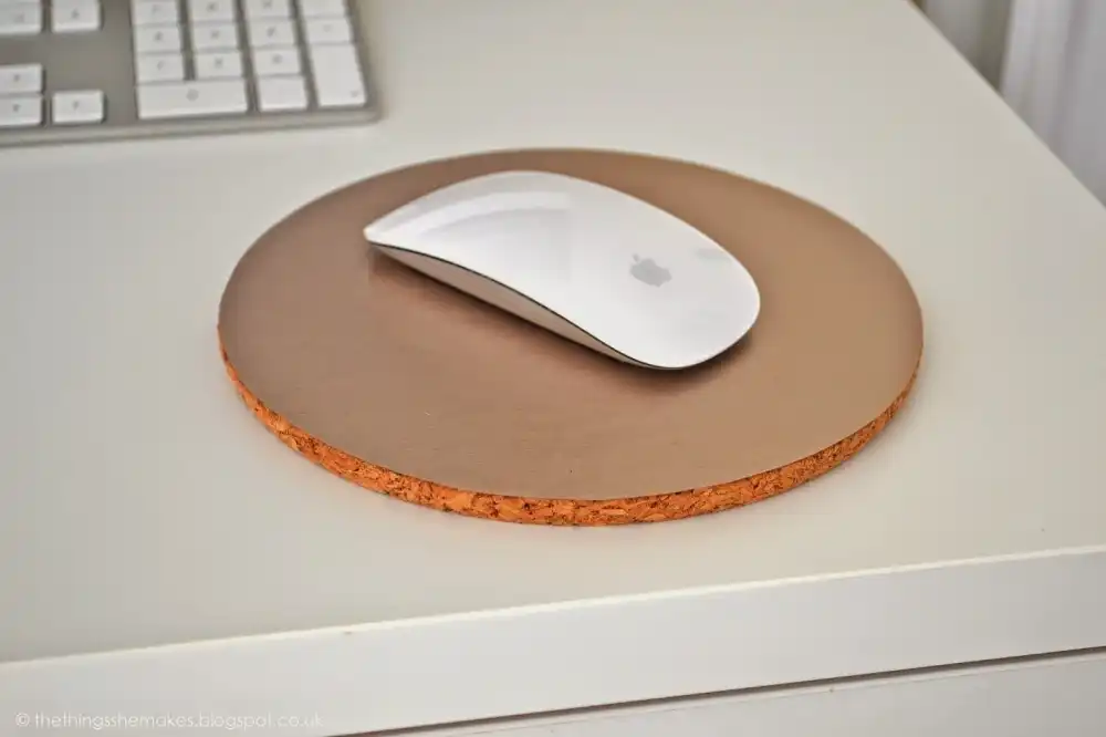 Cork How to Make a Mouse Pad