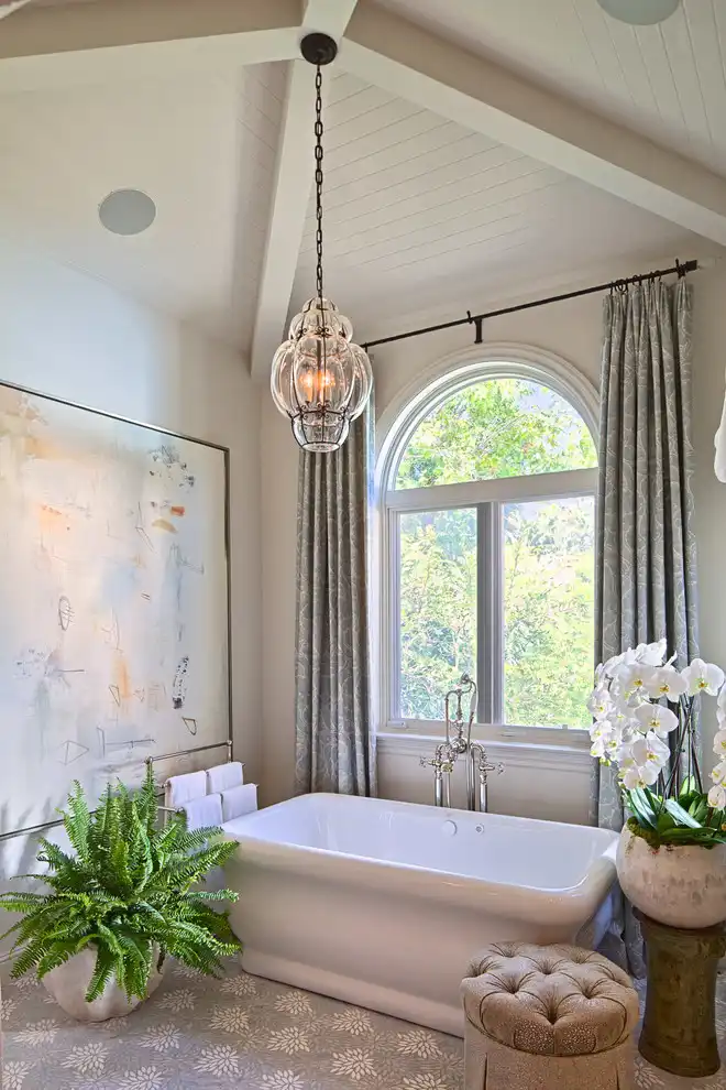 Covering a unique window shape
