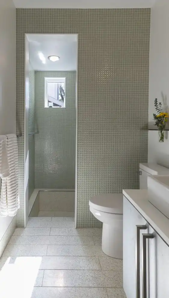 Create a “Sunken” Shower