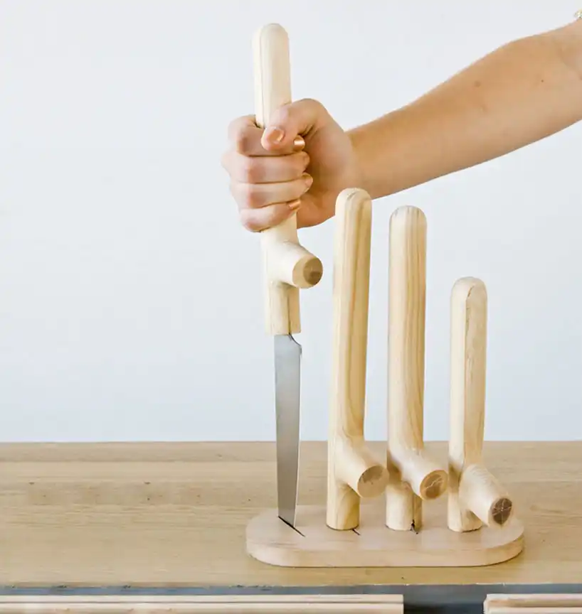 Culinary landscape kitchen design knife storage