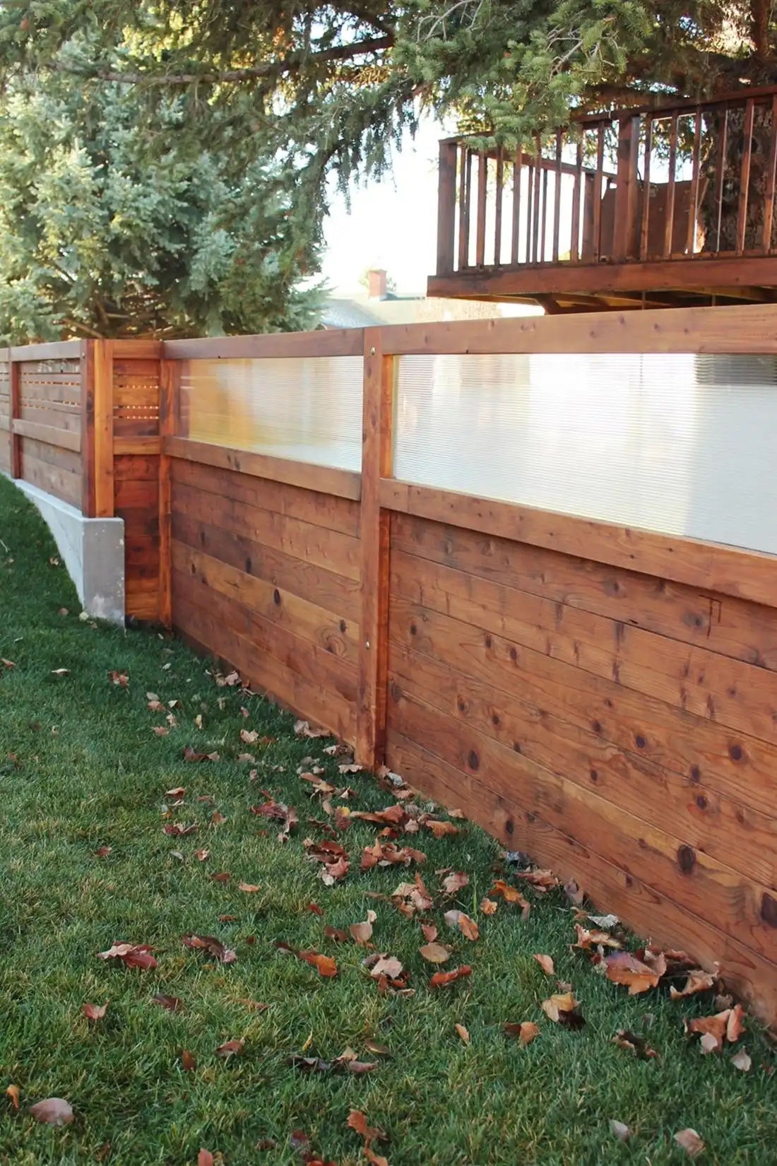 Curb Appeal - solid design into your backyard