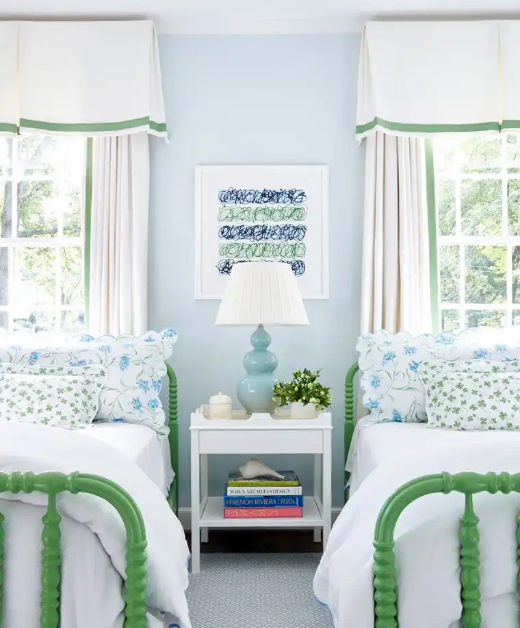 Curtains For Light Blue Walls