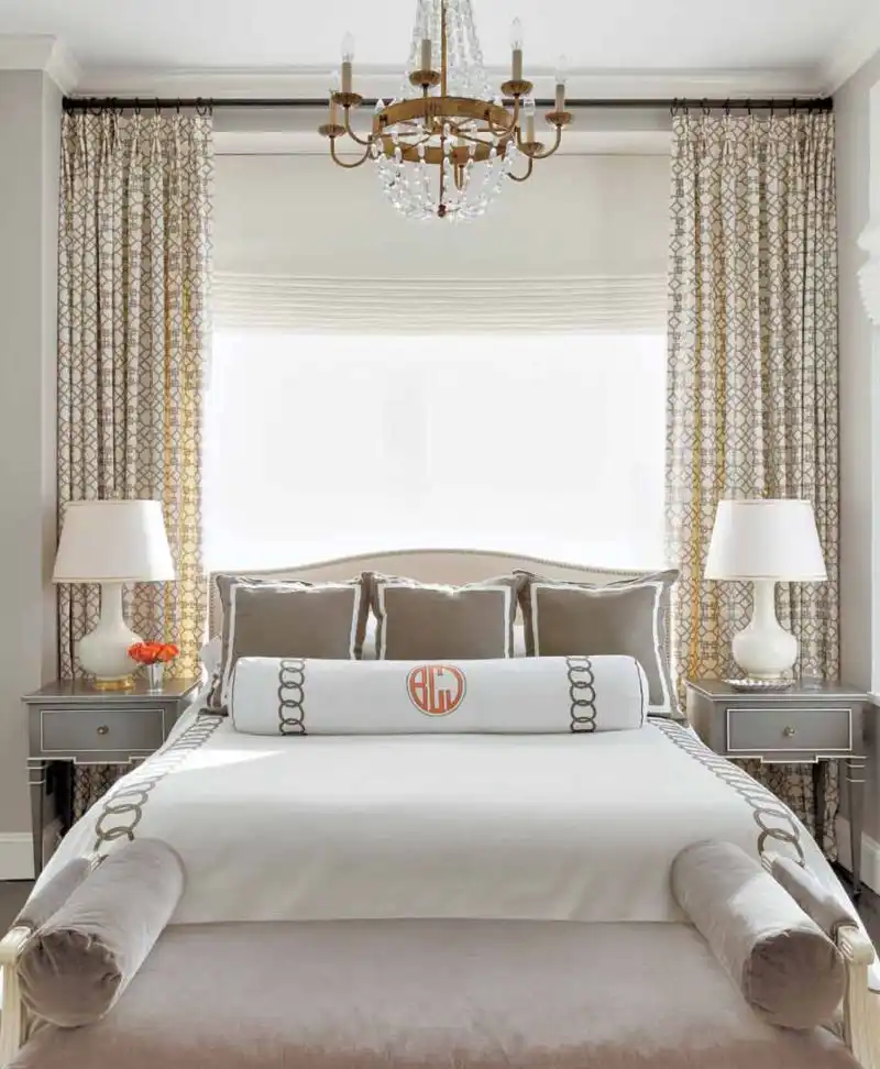 Curtains to Frame the Bed