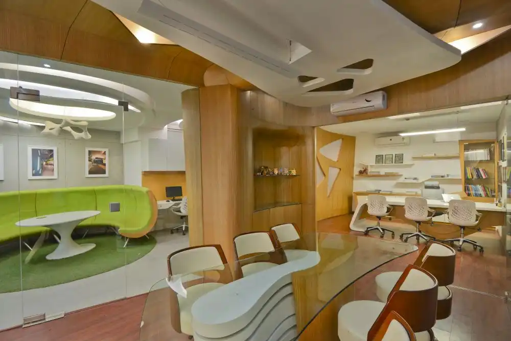 Curved lines india India Architect’s Office - Spaces Architectska