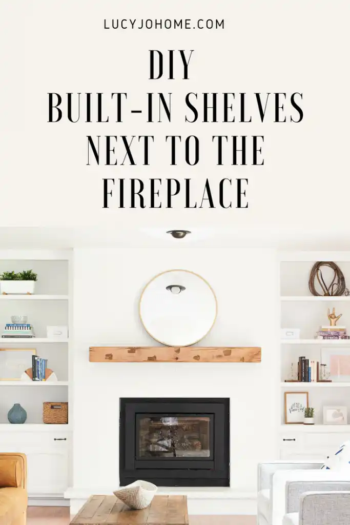 Custom Built-In Shelves diy