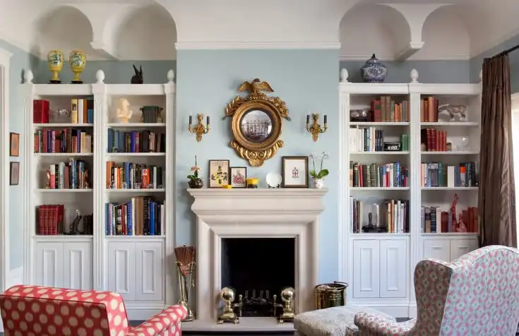 Custom bookcase design
