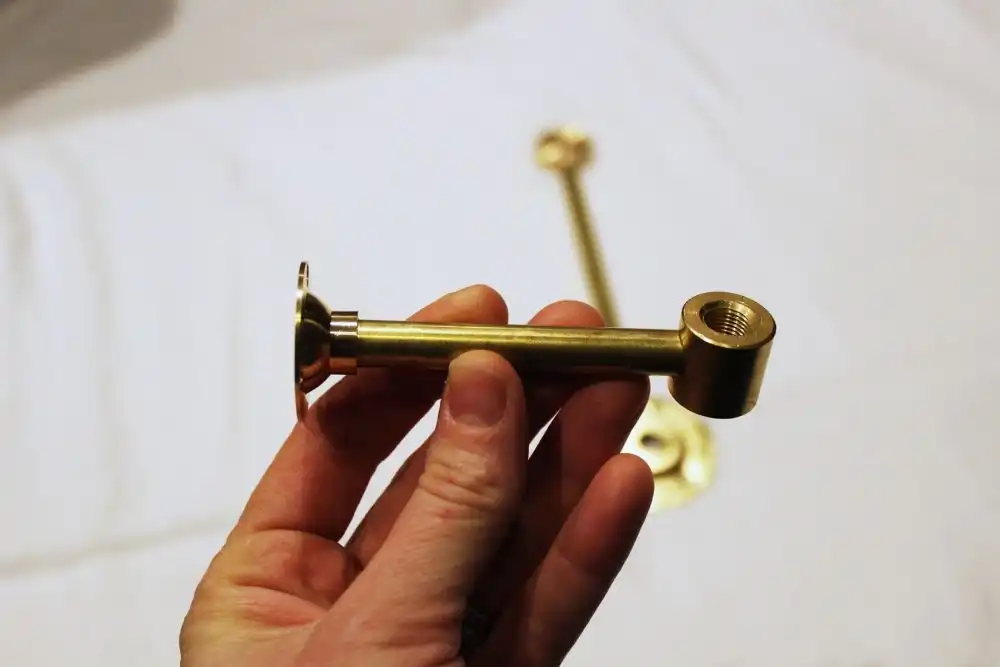 DIY Brass Toilet paper Project