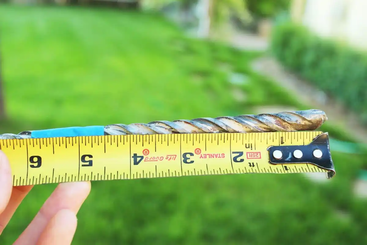 How to Mount a Deck Frame to Concrete Foundation 6