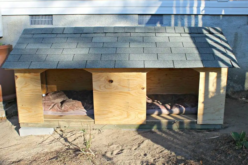 DIY Double Door Dog House