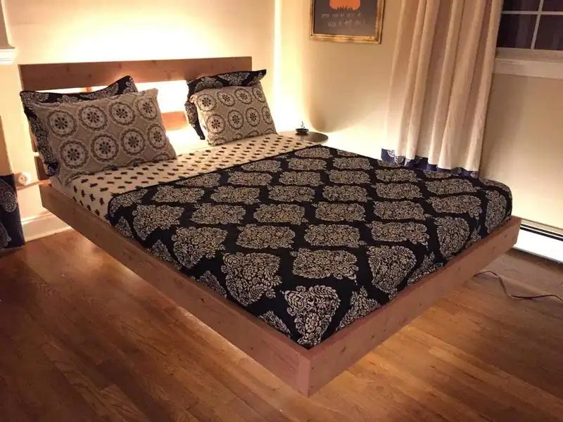 DIY Floating Bed Frames – How To Design, Plan And Build Them From Scratch