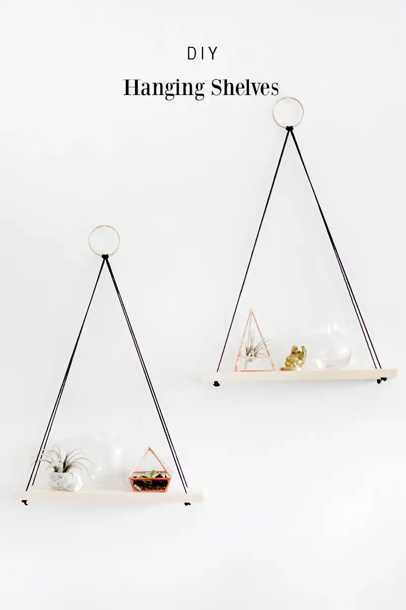 Obsessed With Hanging Shelves – Simple DIY Ideas You’ll Love
