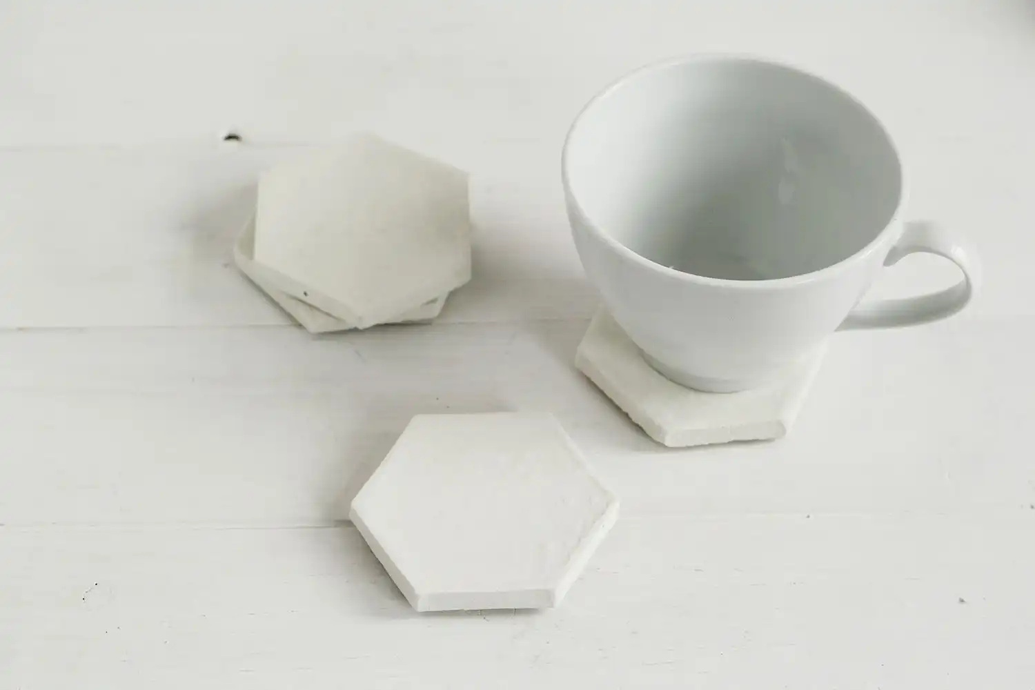 DIY Hexagon Coasters