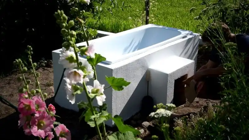 DIY Hot Wood Fired Tub