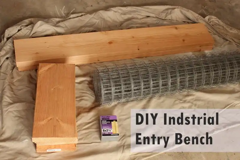 DIY Industrial Bench - Materials