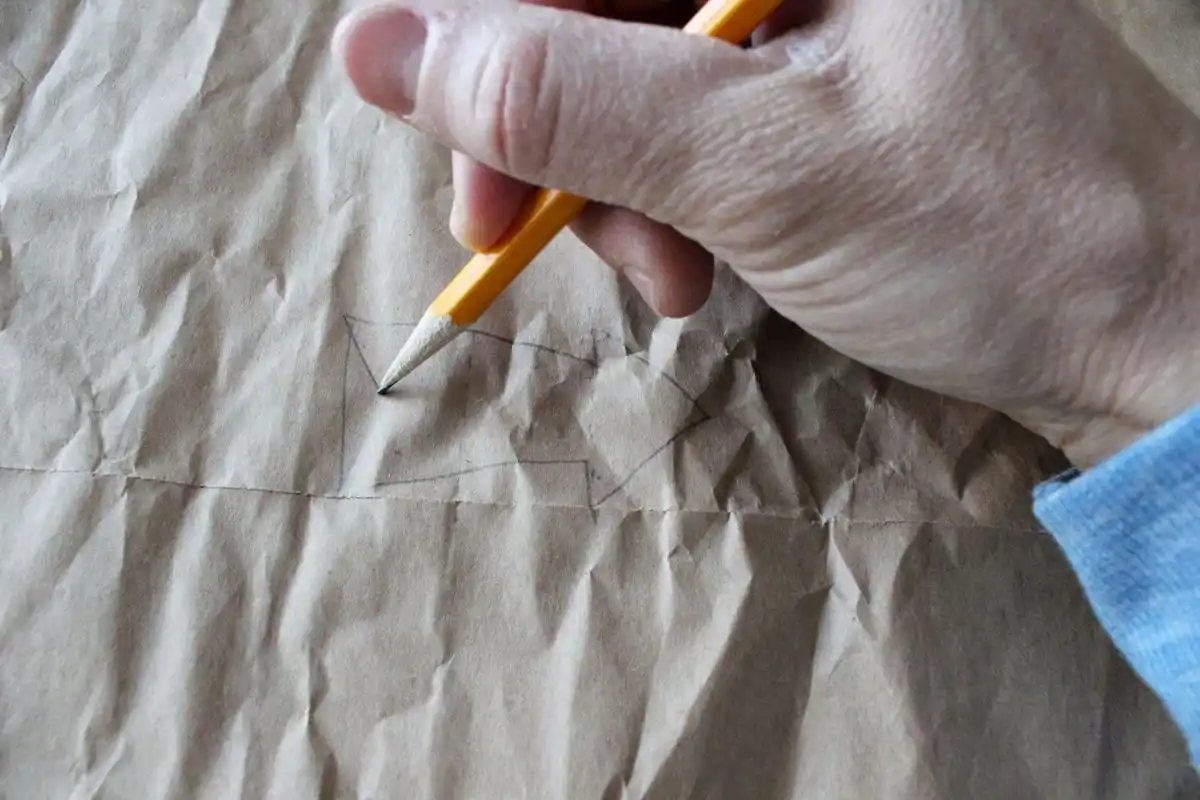DIY Marquee Sign - making a sketch