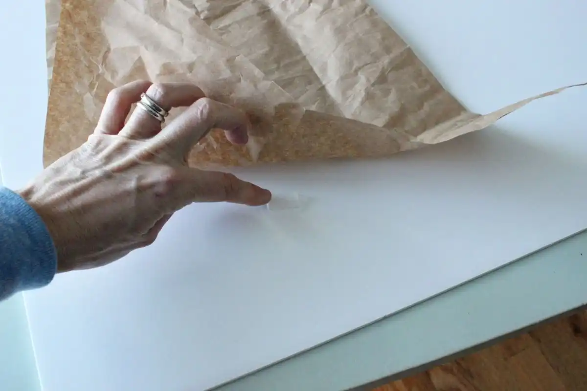 DIY Marquee Sign - tape