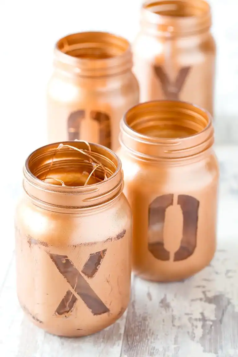 Mason Jar crafts Votives
