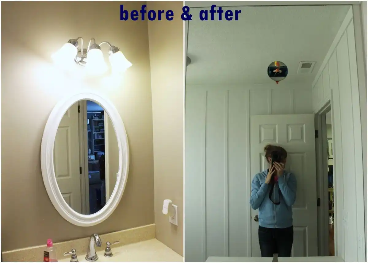 DIY Mirror Frame