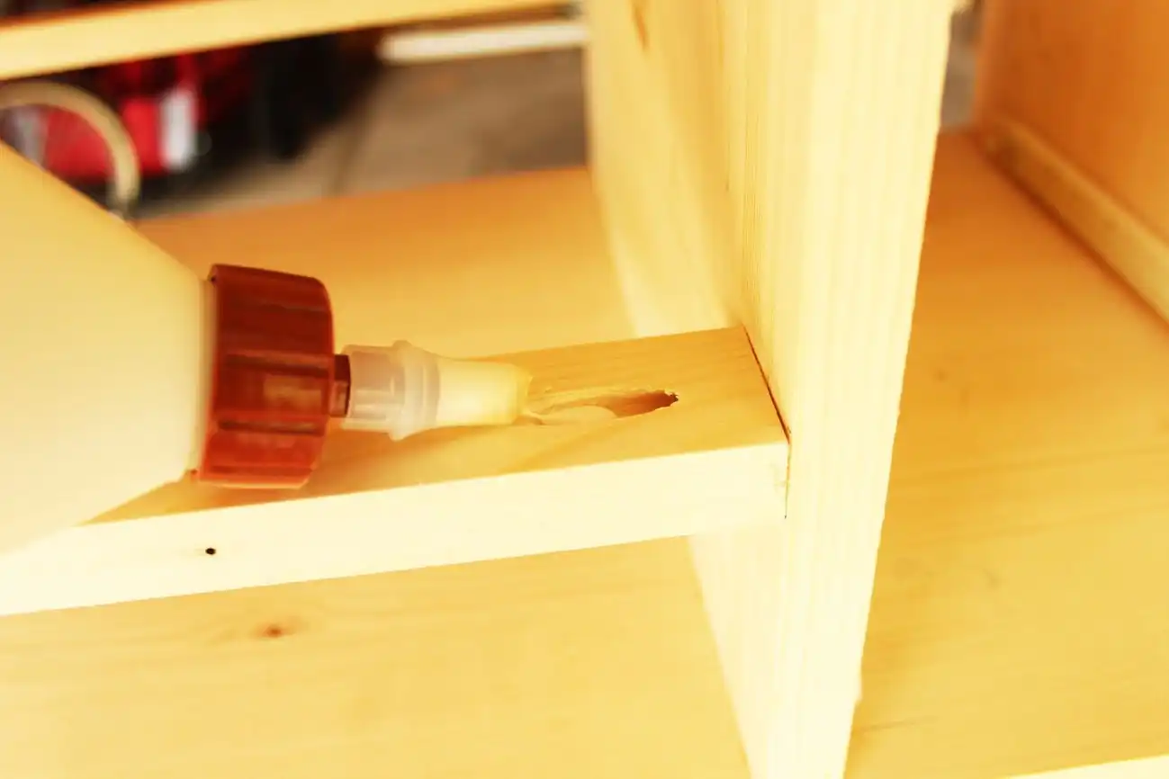DIY Modern Wooden Dresser make sure they’re the right size