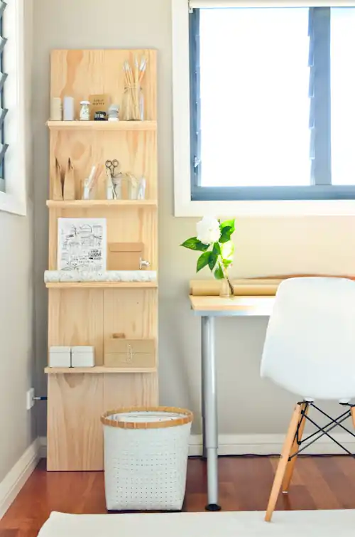 DIY Shelf System for the Study