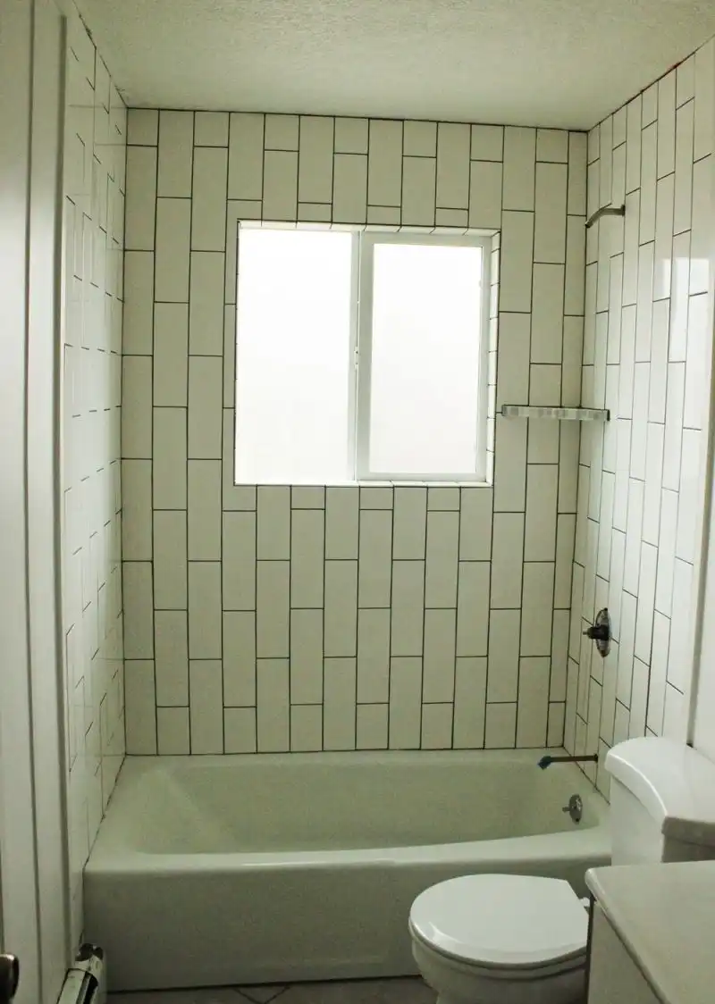 DIY Tile Shower Tub Surround Project