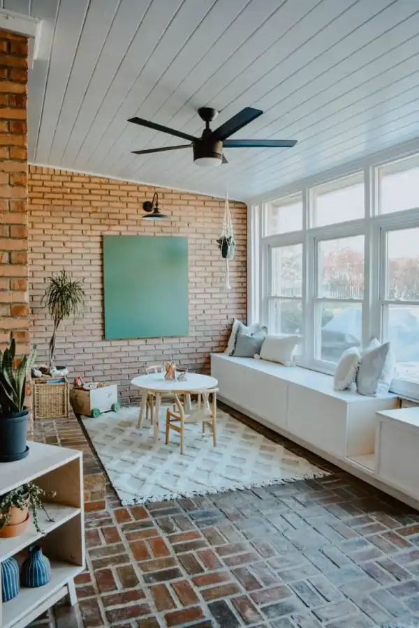 DIY Window Bench with Storage