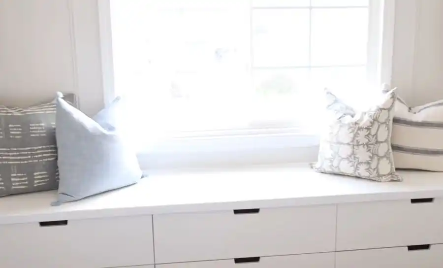 DIY Window Seat with Ikea Nordli Hack