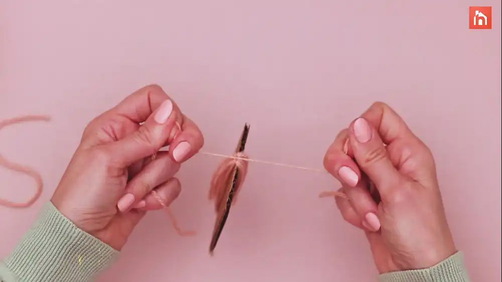 DIY Yarn Wall Tassel 43