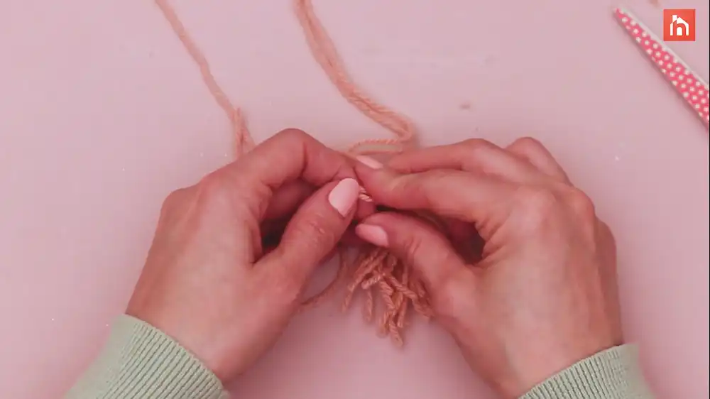 DIY Yarn Wall Tassel 47