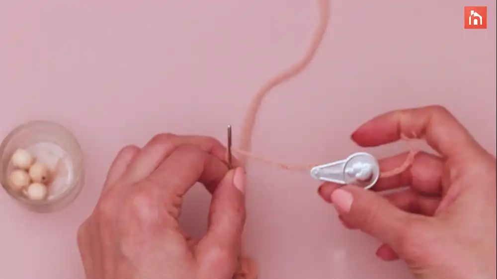 DIY Yarn Wall Tassel 55