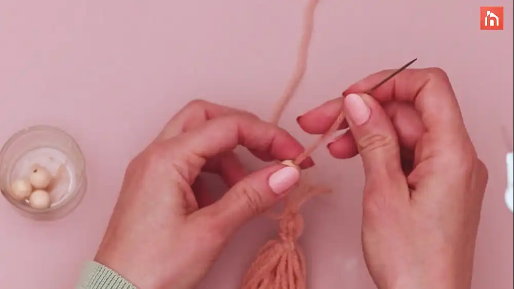 DIY Yarn Wall Tassel 57