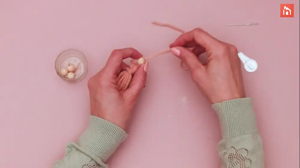 DIY Yarn Wall Tassel 59