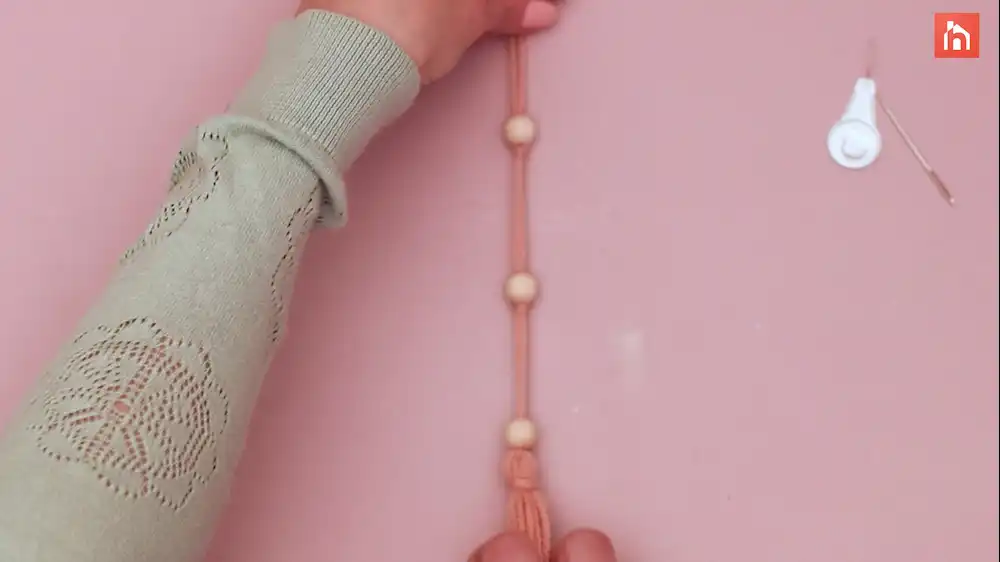 DIY Yarn Wall Tassel 64