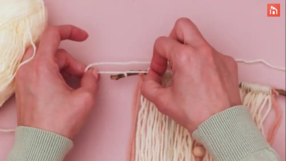 DIY Yarn Wall Tassel 77