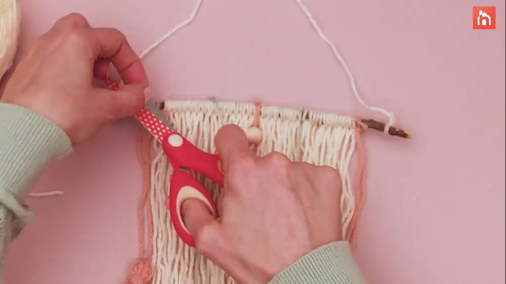 DIY Yarn Wall Tassel 83