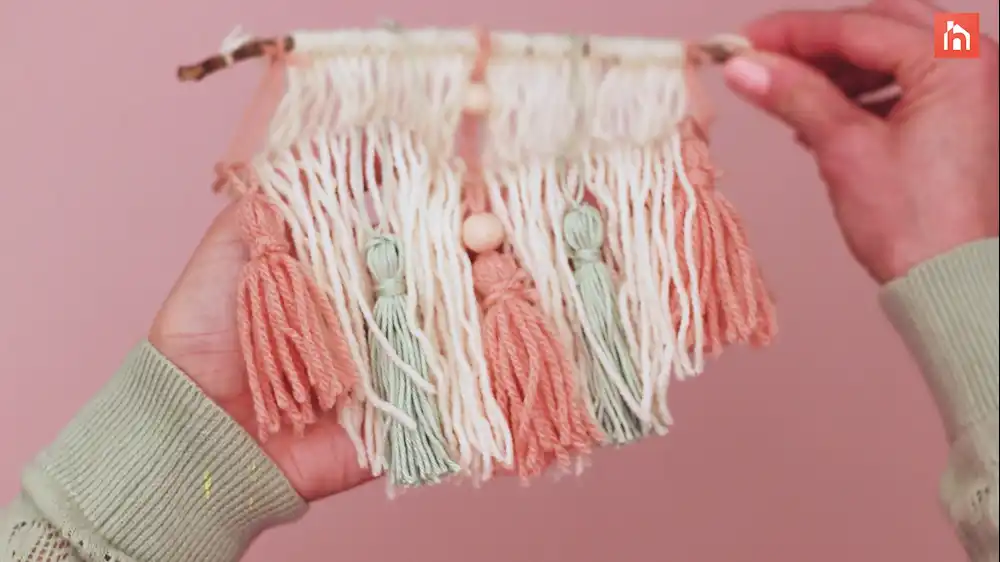 DIY Yarn Wall Tassel 85