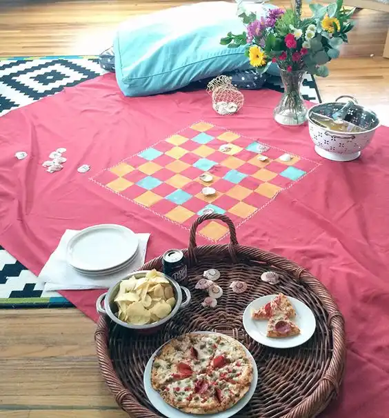 DIY board game blanket